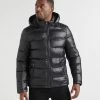 GUESS Premium Puffer Jacket Black