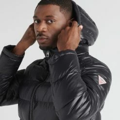 GUESS Premium Puffer Jacket Black -Cheap mens-new-arrivals Store 119RN716 BLK 3 1800x