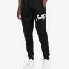 Runtz Floral Jogger Pants Black/White