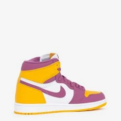 Air Jordan 1 Retro High OG Brotherhood University Gold/Light Bordeaux/White -Cheap mens-new-arrivals Store 555088 706 3 1800x