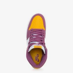 Air Jordan 1 Retro High OG Brotherhood University Gold/Light Bordeaux/White -Cheap mens-new-arrivals Store 555088 706 5 1800x