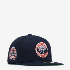 New Era 59Fifty Houston Astros Wording Hat Navy