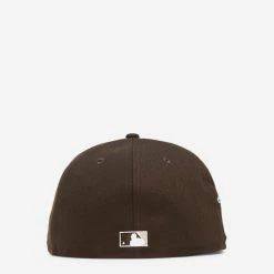 New Era 59Fifty Atlanta Braves Grey Under Hat Walnut -Cheap mens-new-arrivals Store 70721205 4 1800x