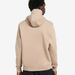 Nike Club Fleece Pullover Hoodie Khaki/White -Cheap mens-new-arrivals Store BV2654 247 3 1800x