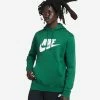 Nike NSW Club Fleece Basketball Hoodie Gorge Green/White