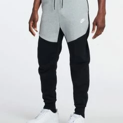 Nike NSW Tech Fleece Jogger Pants Black/Dark Grey Heather/White