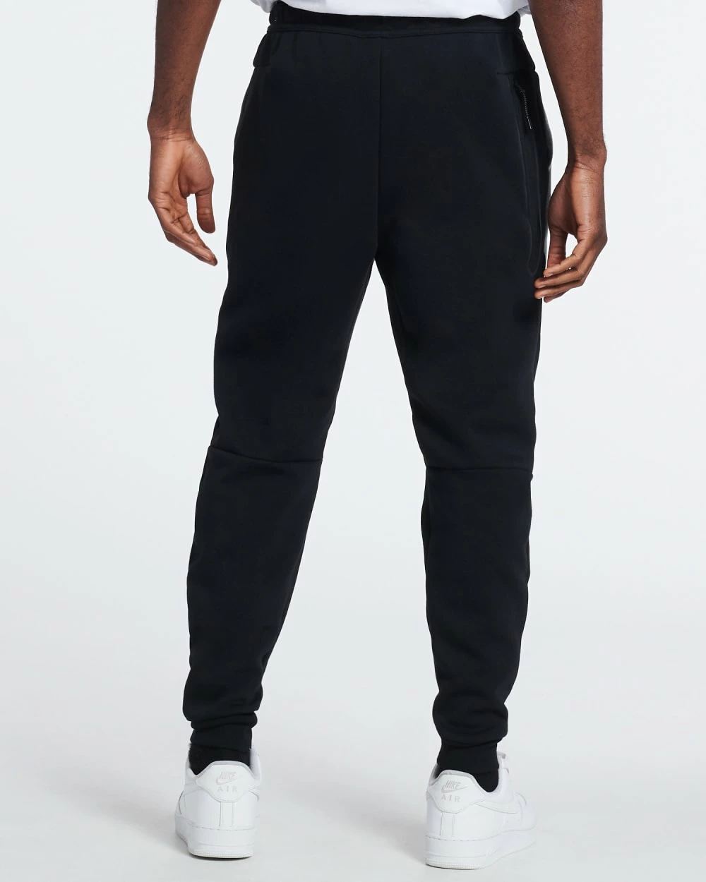 Nike NSW Tech Fleece Jogger Pants Black/Dark Grey Heather/White 2 Nike NSW Tech Fleece Jogger Pants Black/Dark Grey Heather/White - Image 2