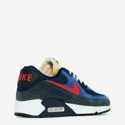Nike Air Max 90 SE Running Club Deep Royal/University Red 7 Nike Air Max 90 SE Running Club Deep Royal/University Red -Cheap mens-new-arrivals Store DC9336 400 3 1800x
