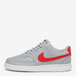 Nike Court Vision Low Grey/Red