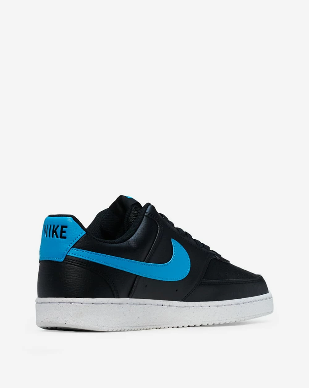 Nike Court Vision Low Black/Blue 3 Nike Court Vision Low Black/Blue - Image 3