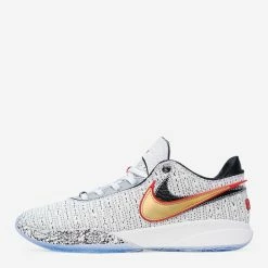 Nike LeBron 20 White/Gold/Black/Red