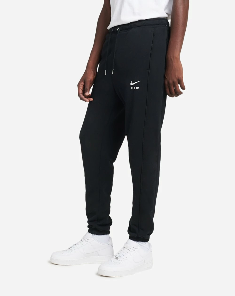 Nike NSW French Terry Air Pants Black/White 2 Nike NSW French Terry Air Pants Black/White - Image 2