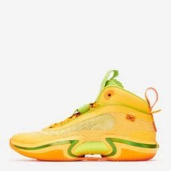 AIR JORDAN XXXVI QS Citron / Black / Atomic Green / Cone