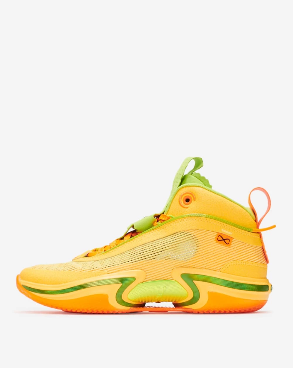 AIR JORDAN XXXVI QS Citron / Black / Atomic Green / Cone 1 AIR JORDAN XXXVI QS Citron / Black / Atomic Green / Cone