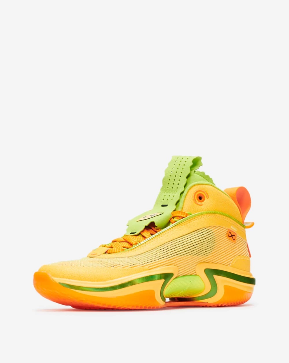 AIR JORDAN XXXVI QS Citron / Black / Atomic Green / Cone 2 AIR JORDAN XXXVI QS Citron / Black / Atomic Green / Cone - Image 2