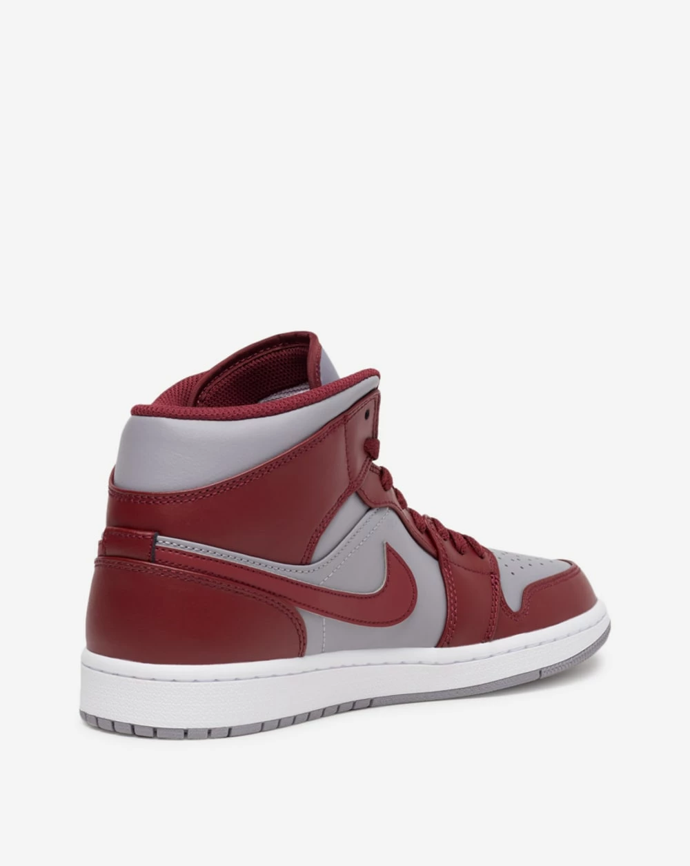 Air Jordan 1 Mid Cherrywood Red / White / Cement Grey 3 Air Jordan 1 Mid Cherrywood Red / White / Cement Grey - Image 3