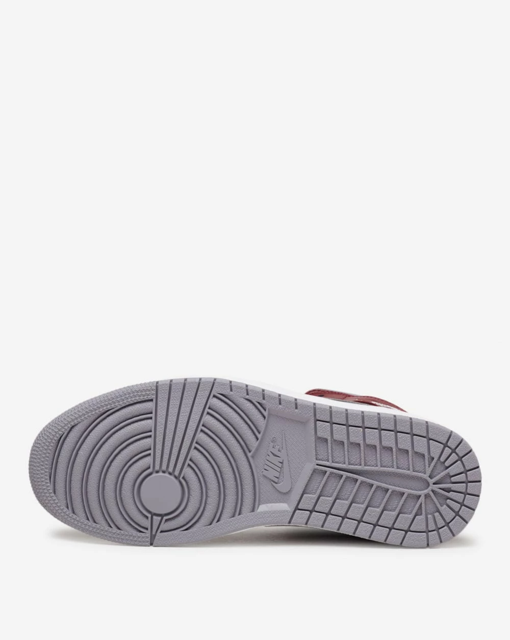 Air Jordan 1 Mid Cherrywood Red / White / Cement Grey 4 Air Jordan 1 Mid Cherrywood Red / White / Cement Grey - Image 4