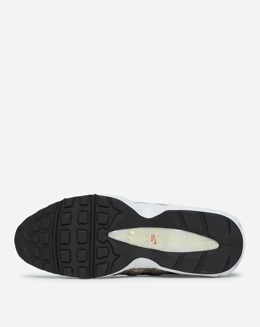 Nike Air Max 95 Bone/Khaki/Red 4 Nike Air Max 95 Bone/Khaki/Red - Image 4