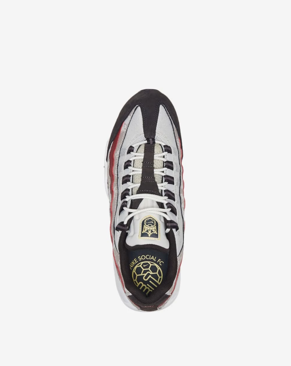 Nike Air Max 95 Bone/Khaki/Red 5 Nike Air Max 95 Bone/Khaki/Red - Image 5