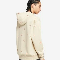 Jordan MJ Essential Fleece Pullover Rattan -Cheap mens-new-arrivals Store DV9392 206 3 1800x