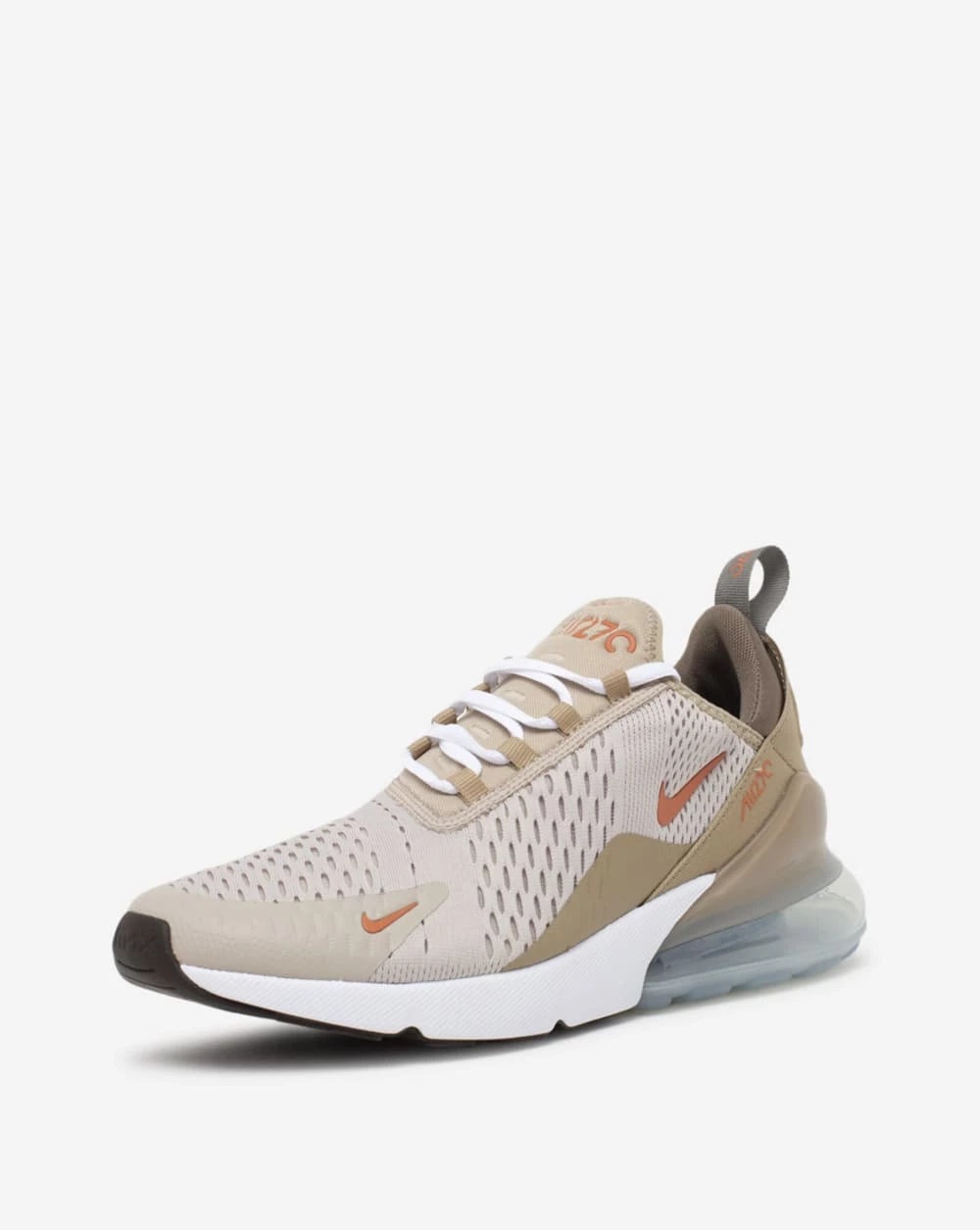 Nike Air Max 270 Cream / Khaki / Rust 2 Nike Air Max 270 Cream / Khaki / Rust - Image 2