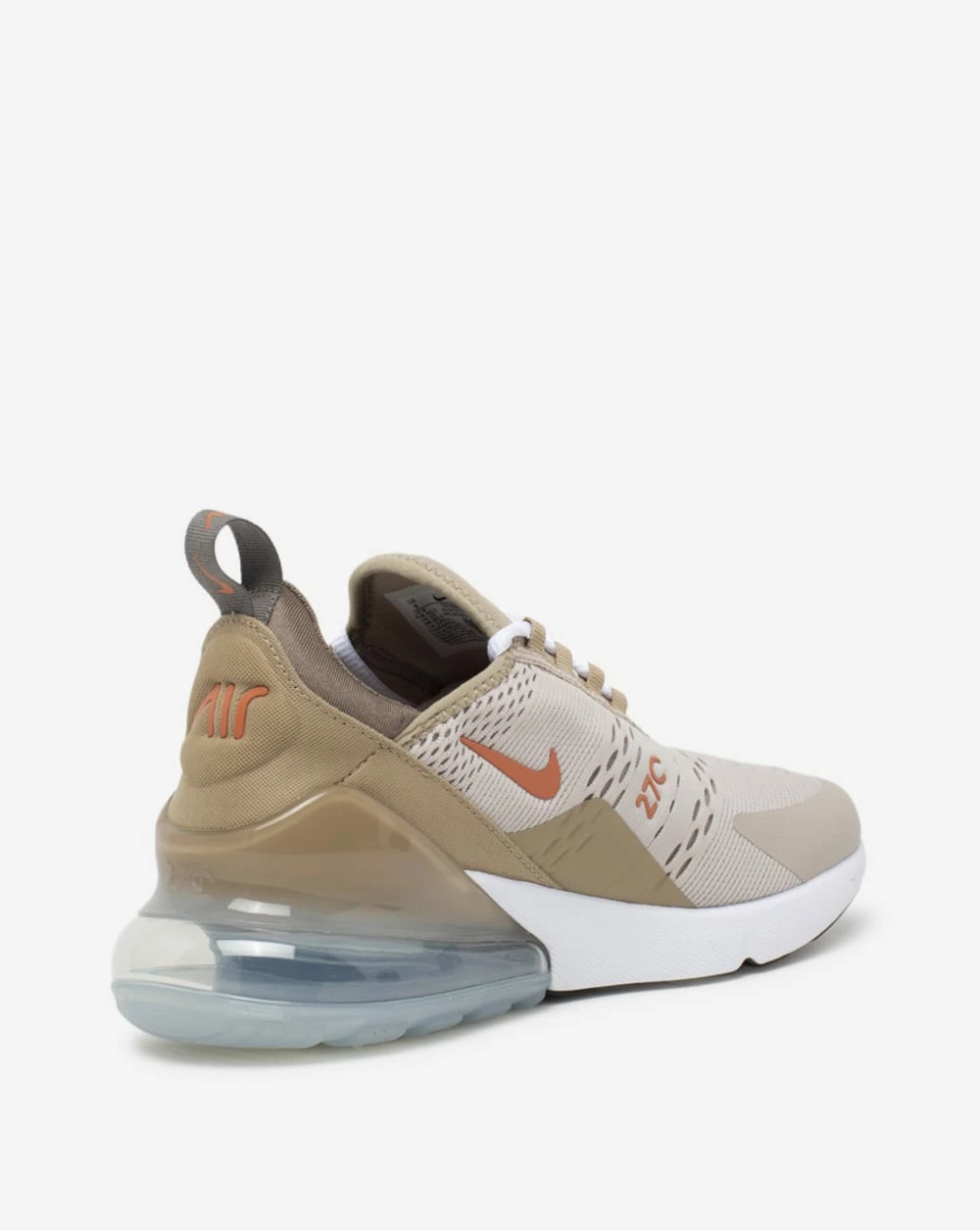 Nike Air Max 270 Cream / Khaki / Rust 3 Nike Air Max 270 Cream / Khaki / Rust - Image 3