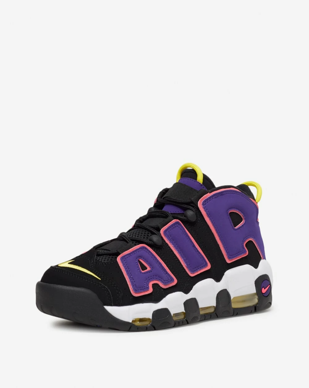 Nike Air More Uptempo 96 Black/Multi 2 Nike Air More Uptempo 96 Black/Multi - Image 2