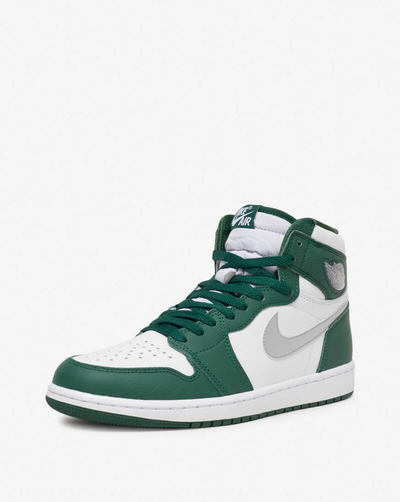 Air Jordan 1 High OG Green/Metallic Silver/White 6 Air Jordan 1 High OG Green/Metallic Silver/White - Image 6