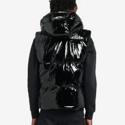 Decibel Bubble Vest Black -Cheap mens-new-arrivals Store FW22V106 BLK 3 1800x