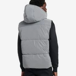 Decibel Bubble Vest Reflective Grey -Cheap mens-new-arrivals Store FW22V106 REF 3 1800x