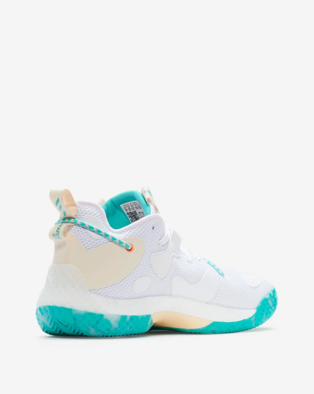 Adidas Harden Vol. 6 White/Beige/Blue 3 Adidas Harden Vol. 6 White/Beige/Blue - Image 3