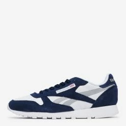 Reebok Classic Leather Suede Navy/White/Grey