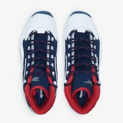 Reebok Question Mid USA White/Red/Navy -Cheap mens-new-arrivals Store H01281 4 1800x