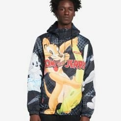Members Only Tom And Jerry Nylon Jacket Multi