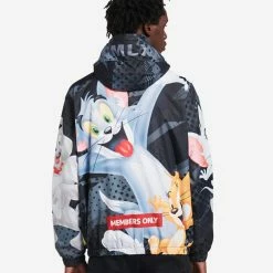Members Only Tom And Jerry Nylon Jacket Multi -Cheap mens-new-arrivals Store MW090422 MUL 3 1800x