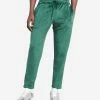 Polo Plush Velour Slim Pants College Green